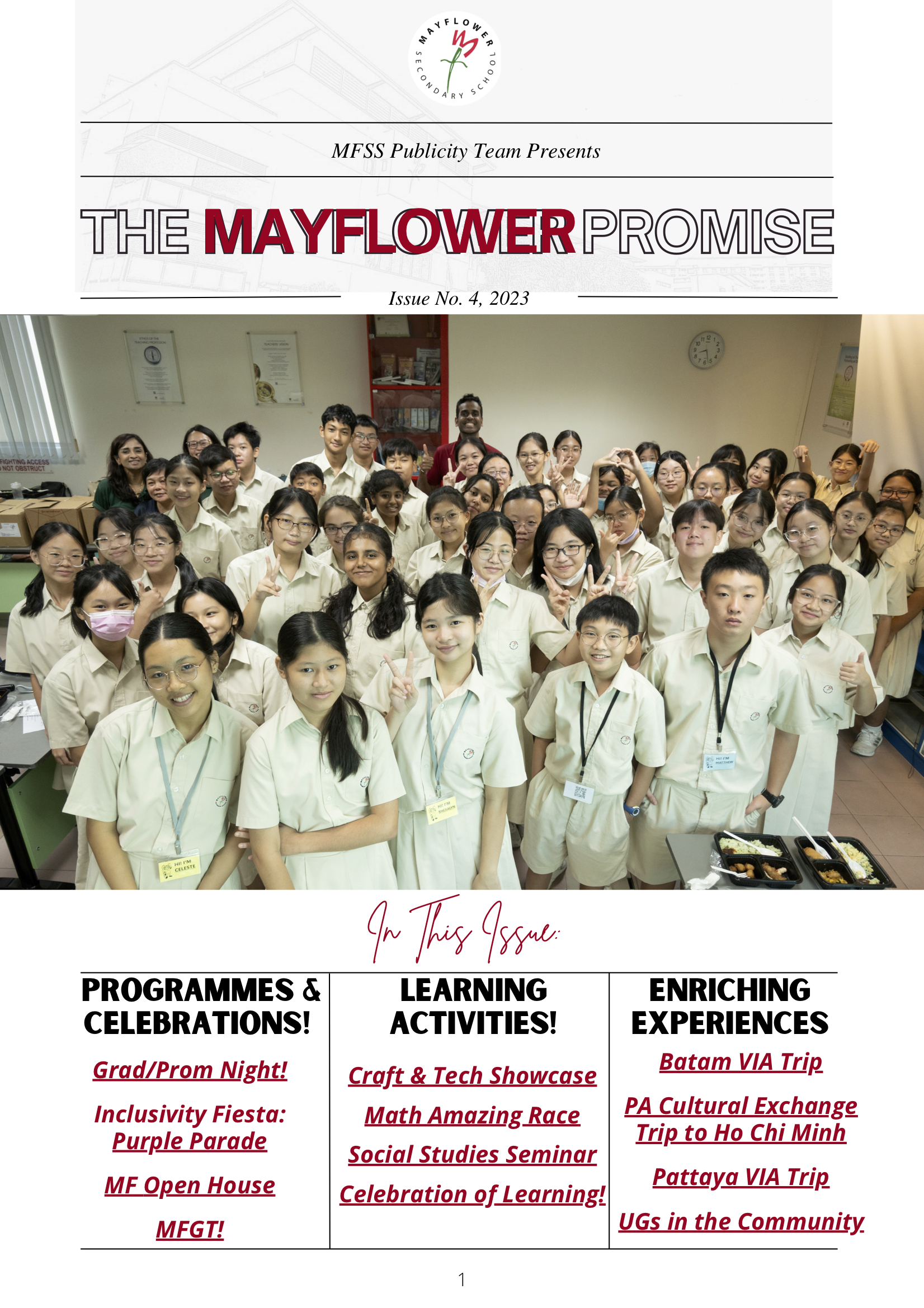 The Mayflower Promise (Issue 4, 2023)