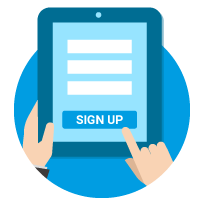 sign up today